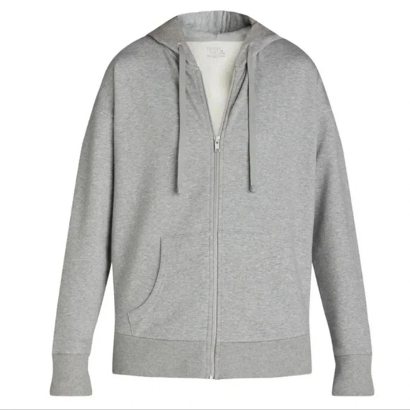 Time and Tru Women's Zip Up Fleece Hoodie Jacket - Picture 1 of 10